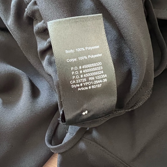 Babaton black blouse - Picture 7 of 7